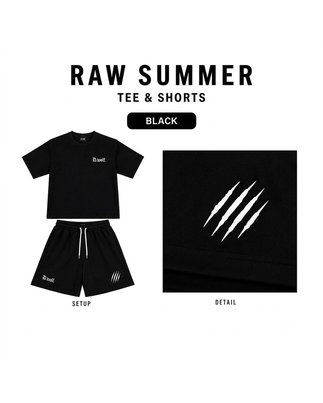 Raw summer test fit